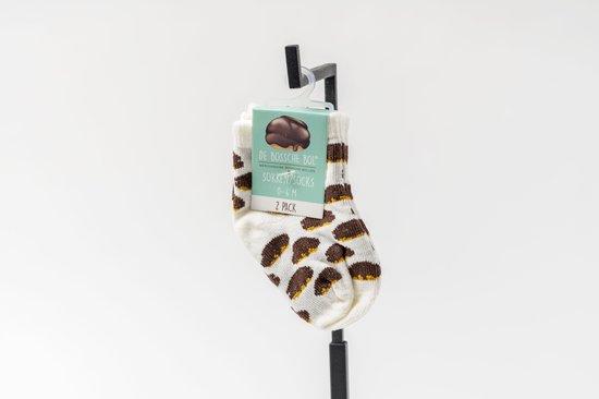 BOSSCHE BOL/SOKKEN 0-6 M WIT/WIT BABY x2 — afbeelding 3