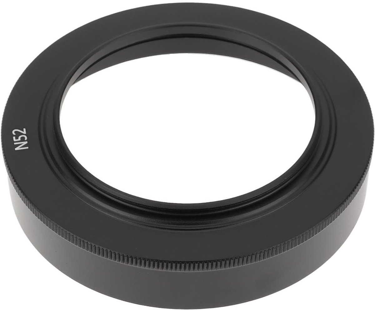 Dailygoods- Cameralenskap 52mm - Compatibel met Nikkor Z 40mm f/2 S/Z 28mm f/2.8 SE - Lichtgewicht - Duurzaam - Bajonetbevestiging - Bescherming tegen krassen en verblinding - Lenskap