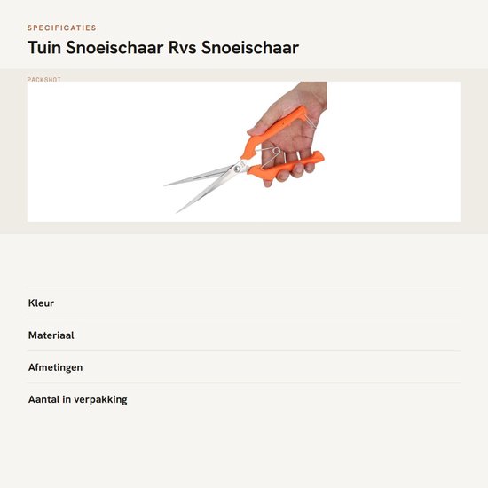 aladdien - Tuinschaar - Multifunctionele Snoeischaar - Ergonomisch en Duurzaam - 9,8 Inch - Snoeischaar voor Bloemen en Fruit - Tuingereedschap van Aladdien — afbeelding 3