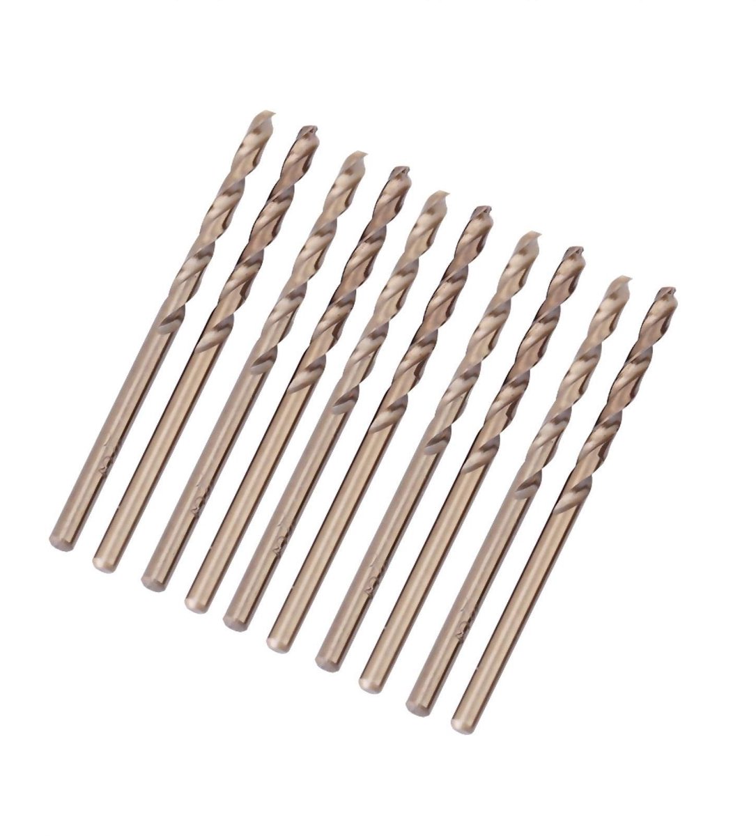 Dailygoods- Metaalboren M35 1,0-5,0 mm - HSS-CO Spiraalboor - Roestvrij Staal - Gietijzer - Hoogwaardige Slijpprecisie - Duurzaam en Scherp - Boorset