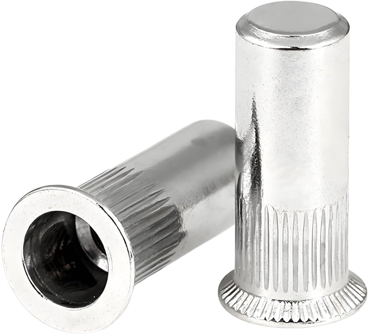 Dailygoods- Schroefdraadinzet M5 - Set van 30 - Verzonken kop - Roestvrij staal 304 - Gekartelde behuizing - Geschikt voor dagelijkse installatiebehoeften - Klinknagelmoer