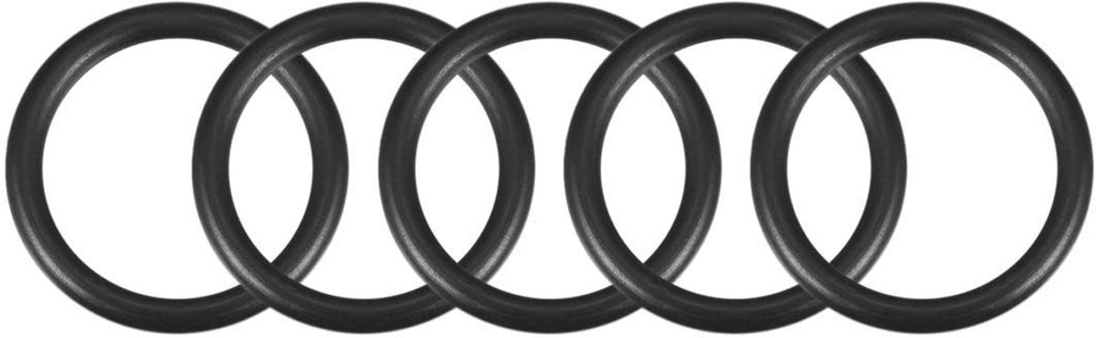 Dailygoods- O-ringen set 5 stuks - Nitrilrubber - 35 mm buitendiameter - 28,8 mm binnendiameter - 3,1 mm breed - Afdichtingsset voor loodgieterswerkzaamheden - Afdichtringen