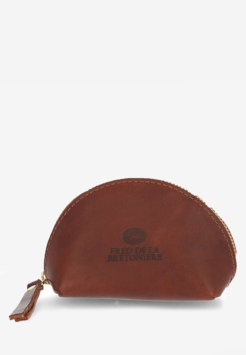 Fred De La Bretoniere - Etui Nat Dyed Smooth Bruin - Maat S