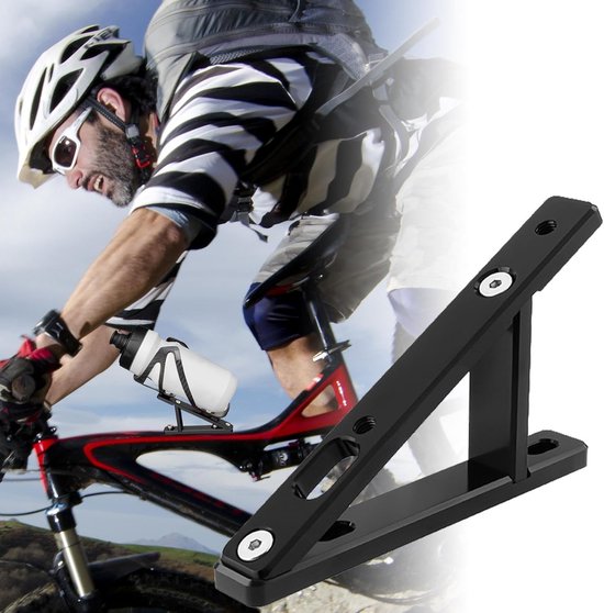 Stuur bidonhouder - aluminium verstelbare legering waterfles mount adapter | Fietsen Componenten Onderdelen voor Mountain Bagage Rijden Fitness Buitensporten — afbeelding 3