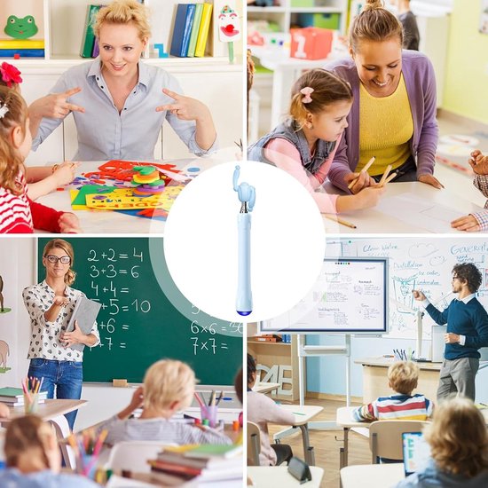 Telescopische Aanwijsstok - Uitschuifbare Wijstok - Klas Presentaties - Ergonomische Comfortgreep - 21-68 cm - Mat — afbeelding 2