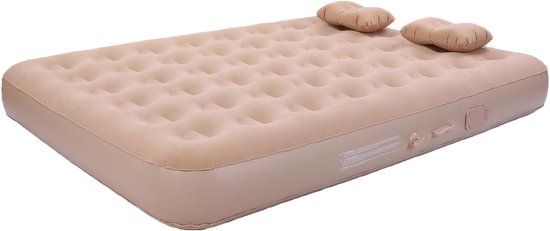 Luchtmatras - Opblaasbaar bed - Comfortabel slapen - Ingebouwde pomp - Twin formaat - Grijs — afbeelding 4