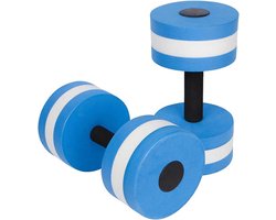 Halters voor water aerobic-training en aquajogging, 2 stuks (blauw) dumbbell set