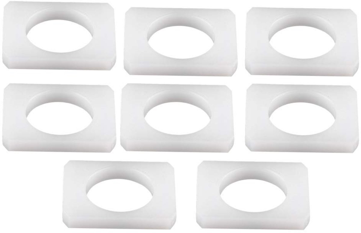 Dailygoods- Autostoelrailbussen Gloednieuw - 8 Stuks - Geschikt voor Z3 E36/E37/E38 - Duurzaam ABS - Voor Roadster/Coupé - Hoge Betrouwbaarheid - Stoelrailbussen