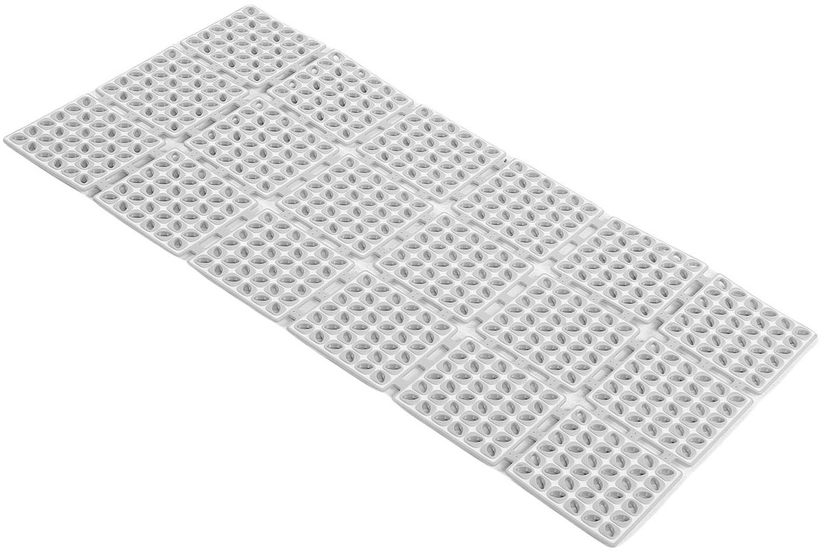 Dailygoods- Badmat Antislip 40x80cm - Douchemat Antislip - Badmat met Zuignappen - Badmat voor Badkamerveiligheid - TPE Materiaal - Elegant Ontwerp