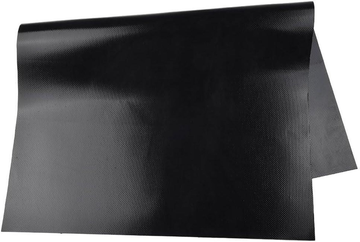 Beschermmat Inductiekookplaat Kookplaat Hoes Keukenonderhoud Antislip Rubber Ontwerp 52 x 78 cm Zwart