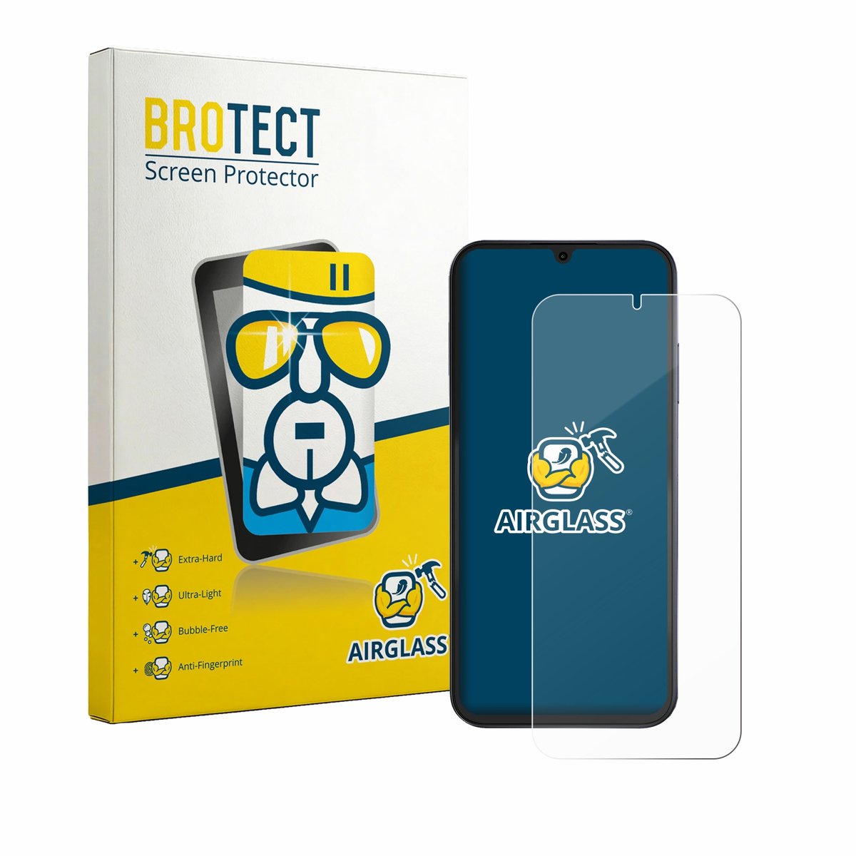 Screenprotector voor Fossibot S7 Beschermglas transparant