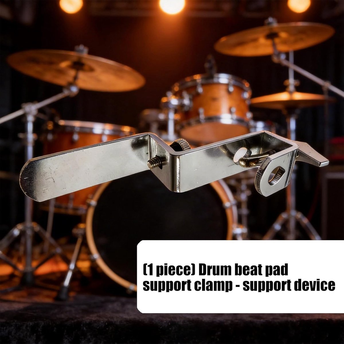 Metronoom Houder - Drum Klem - Muziek Oefenen - Verstelbare Hoeken - 16.5 cm - Metaal