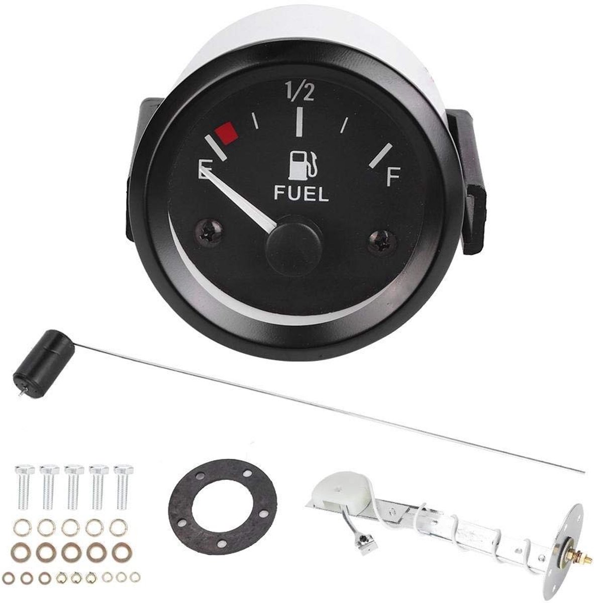 Dailygoods - Dailygoody - Brandstofniveaumeter - Auto Brandstofmeter - 2 Inch 52mm - Brandstofsensor - Eenvoudige installatie - Geschikt voor auto - Universele toe..