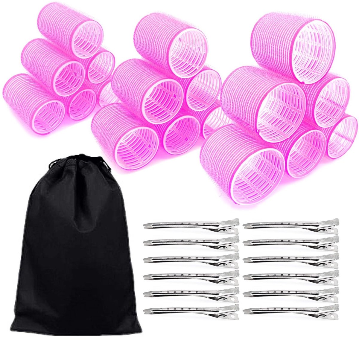 Dailygoods - 31-in-1 Krulspelden Set zonder Hitte
