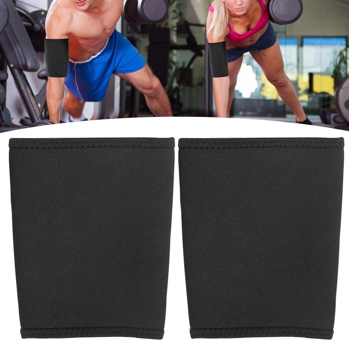 Arm Shaping Sweatband voor Gewichtsverlies - Neopreen Compressie Sleevs voor Slanker Armpje en Training