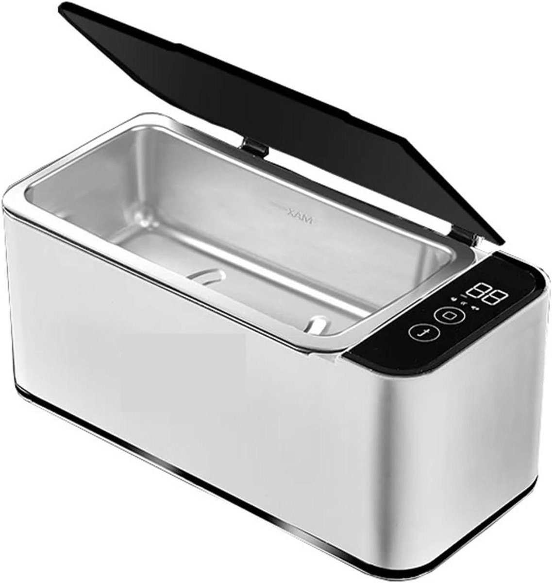 Ultrasoon Reiniger - Sieraden Wasmachine - Snel Reinigen - 50W Hoge Frequentie - 300-500ML Capaciteit - Zilver