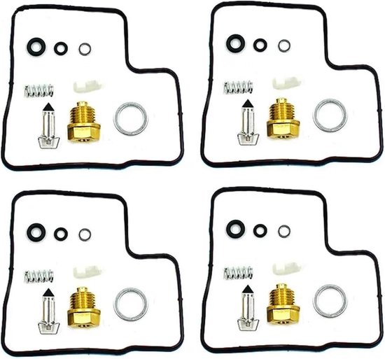Carburateur reparatieset - Motoronderdelen Kit - Motoronderhoud - Complete revisie - 2 Sets - Niet gespecificeerd — afbeelding 2
