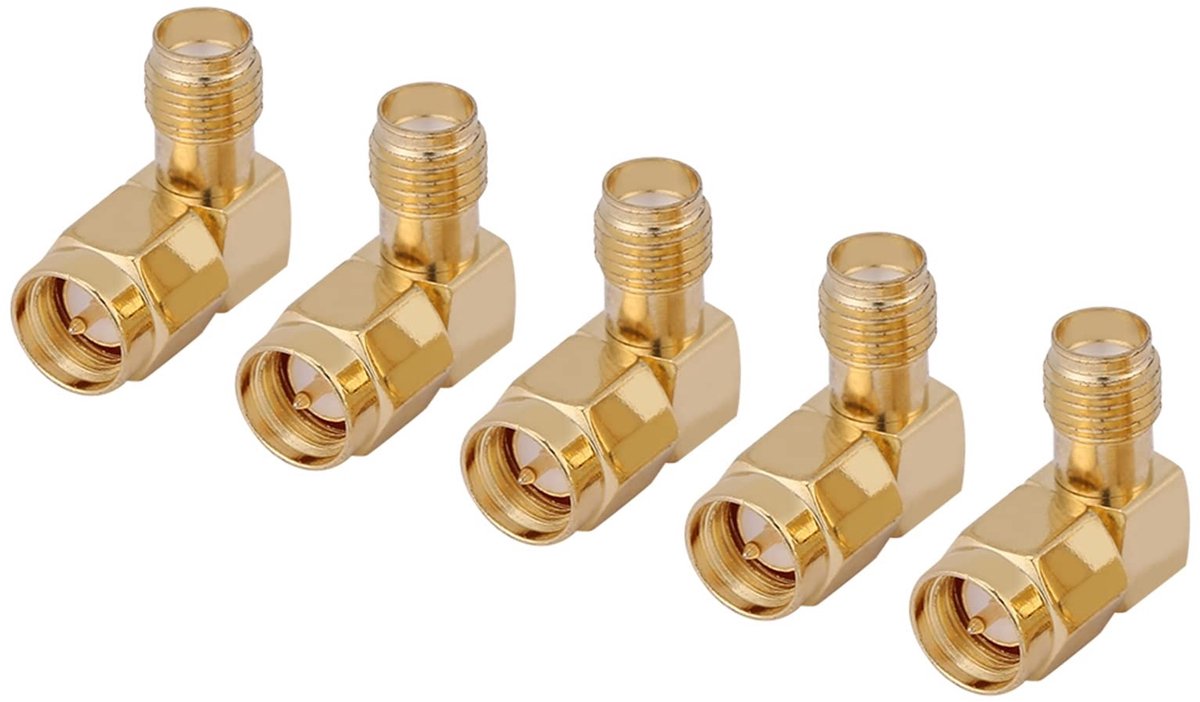 Cosensi - Dailygoods - SMA RF-connector Adapter Set met 90 Graden Haakse Aansluitingen