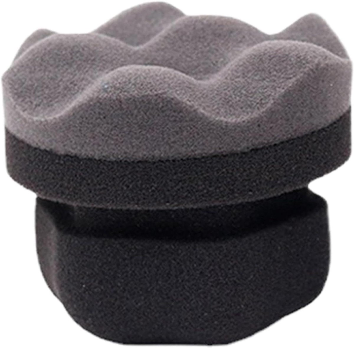 Wax Spons - Polijst Pad - Auto Glans - Hoge Dichtheid Schuim - 80x60mm - Zwart