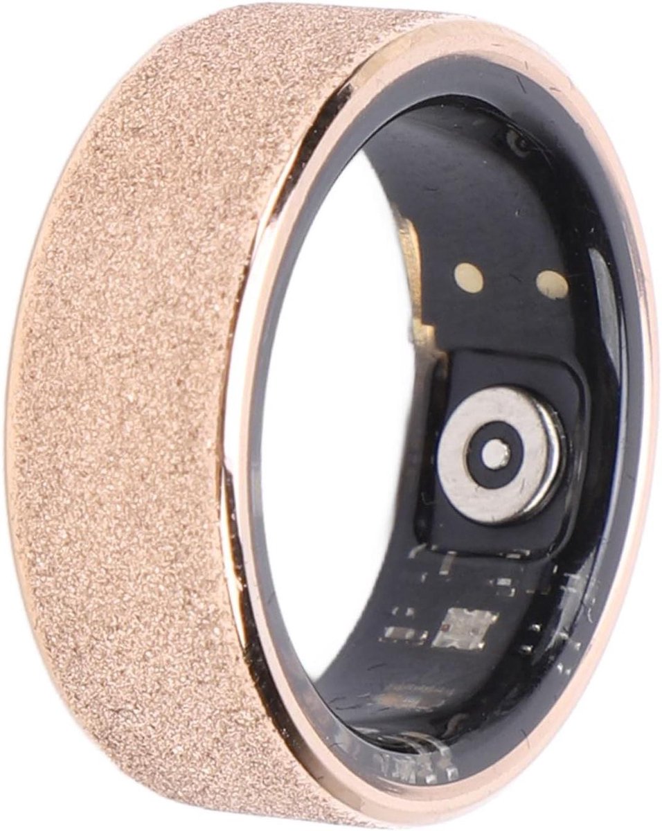 Slimme Ring - Gezondheids Tracker - Activiteit Meten - IP68 Waterdicht - 10 mm - Zwart