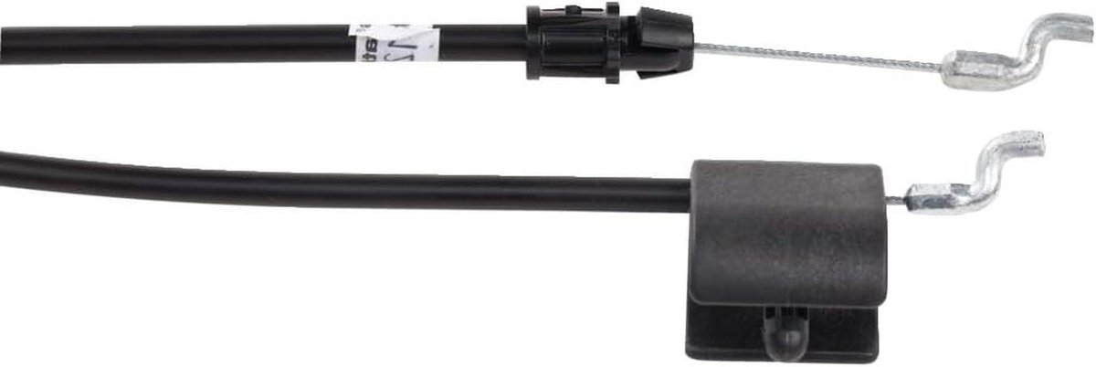 Motorremkabel - Bowdenkabel - Fietsonderhoud - Z-haak aansluiting - 1390 mm - Zwart