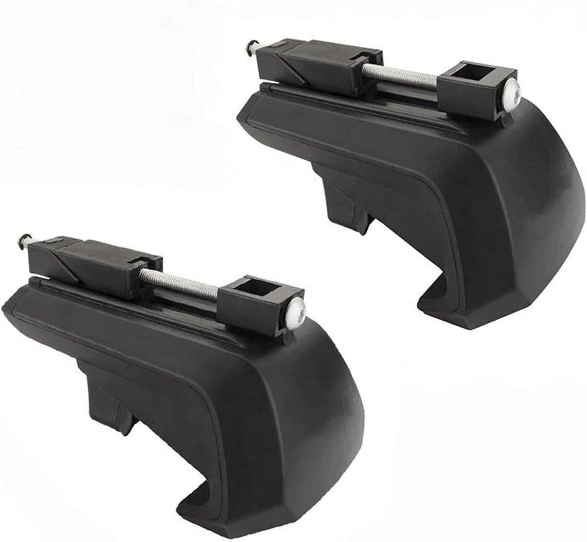 Dakdragers Auto - Bagagedragers Set - Bagage Vervoeren - Universele Pasvorm - 2 Stuks - Zwart