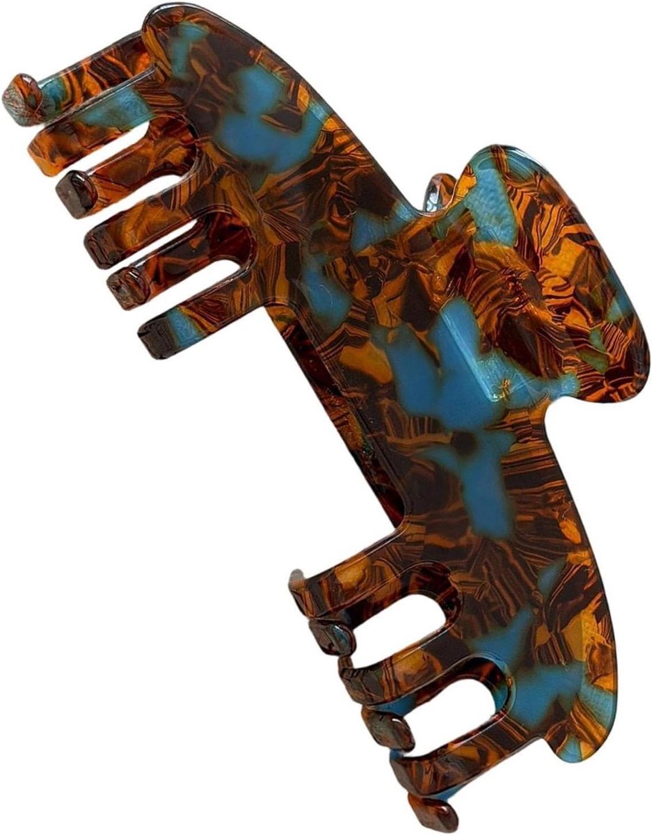 Haarklem - Haaraccessoire - Dagelijkse Stijl - Extra Sterke Grip - 10 cm - Gedessineerd