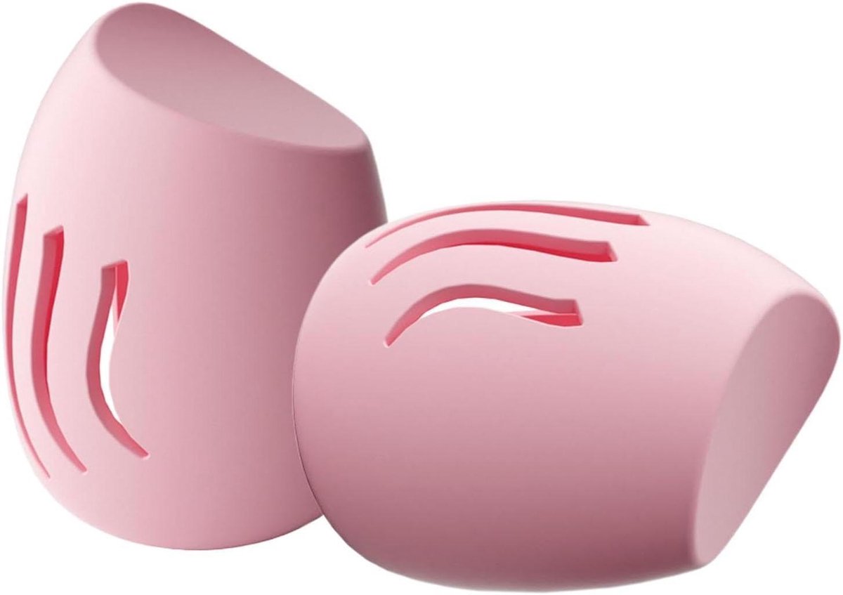 Spons Houder - Cosmetica Opbergdoos - Hygiënisch Bewaren - Ademend Design - 11 cm - Groen