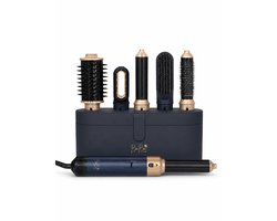 BONBONHAIR Midnight Navy 6 in 1 airstyler/Hairstyler - BONBONHAIR sijltang - haar föhn Airstyler - Krultang 6 in 1 - Multistyler - Föhnborstel - Hairwrap - Krulborstel - Kort & Lang Haar - Heteluchtborstel - limited Edition Cadeau vriendin