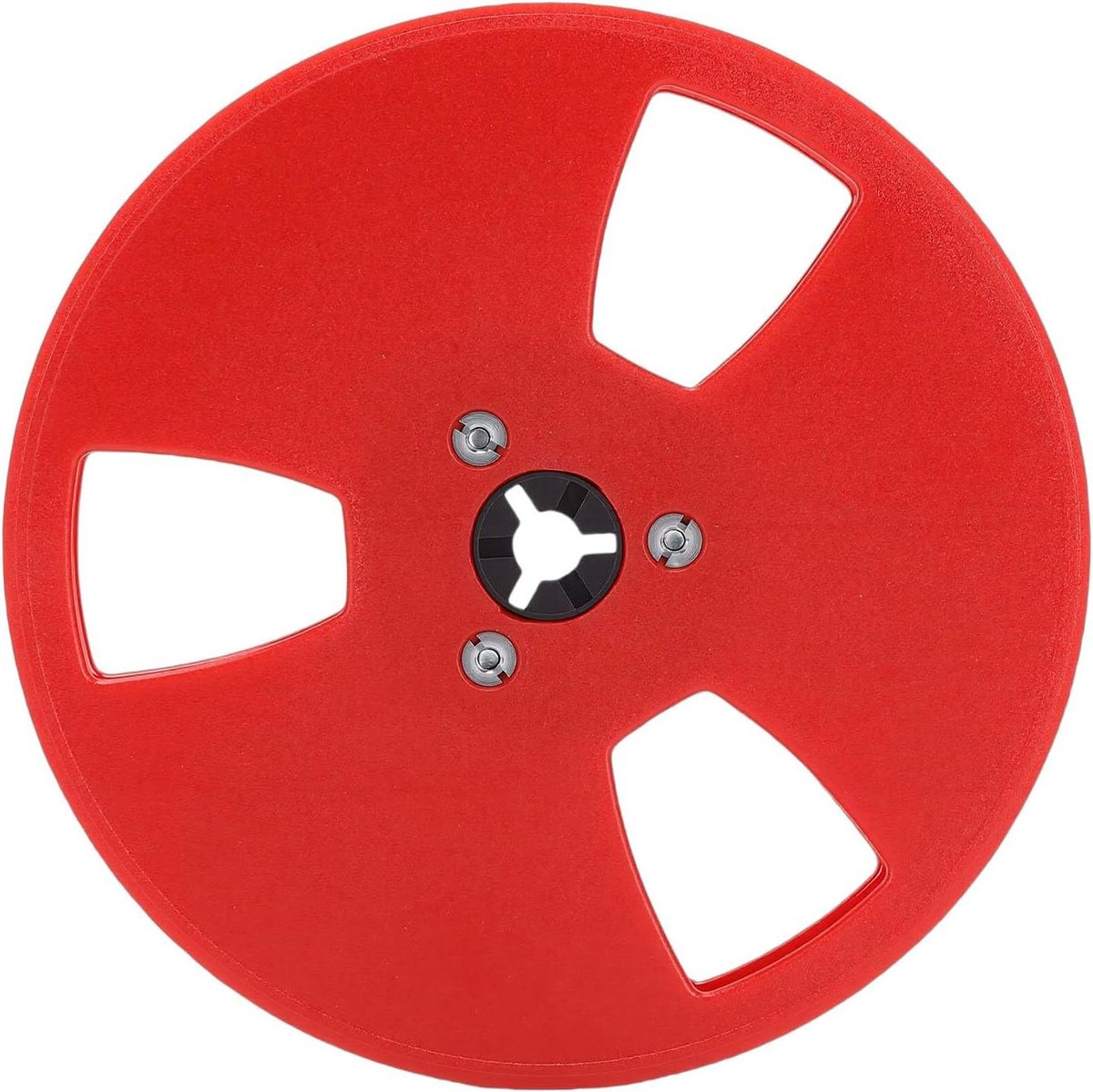 Lege Opnamespoel - Tape Spoel - Muziek Opnemen - Stevig ABS Materiaal - 5 Inch Diameter - Rood