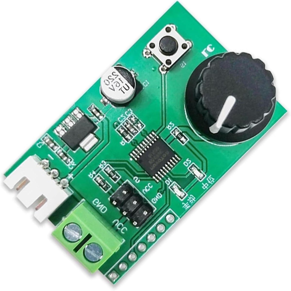 Kanaal Servo Tester Control Board met Knop voor Nauwkeurige Hoeken Aanpassing