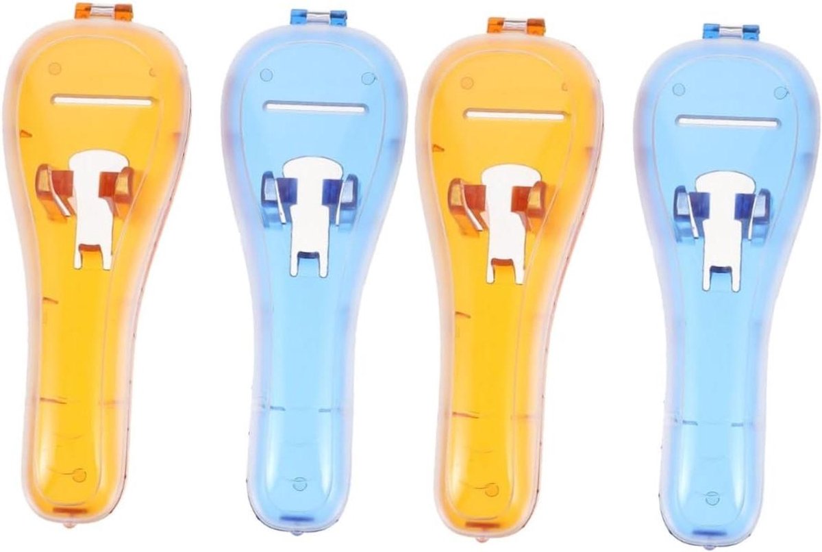 FRCOLOR 4Pcs Razor Storage Box Safety Razor Blade Razor Travel Holder Shaver Organizer Razor Storage Case Beard Trimmer Suitcase Storage Bag Travel Manual PC