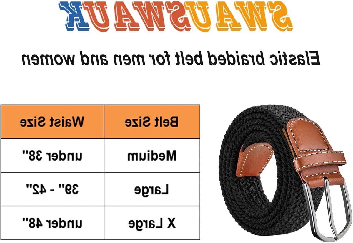 Comfortabele elastische riem voor heren en dames - ideaal voor jeans, shorts en casual kleding met een gevlochten ontwerp