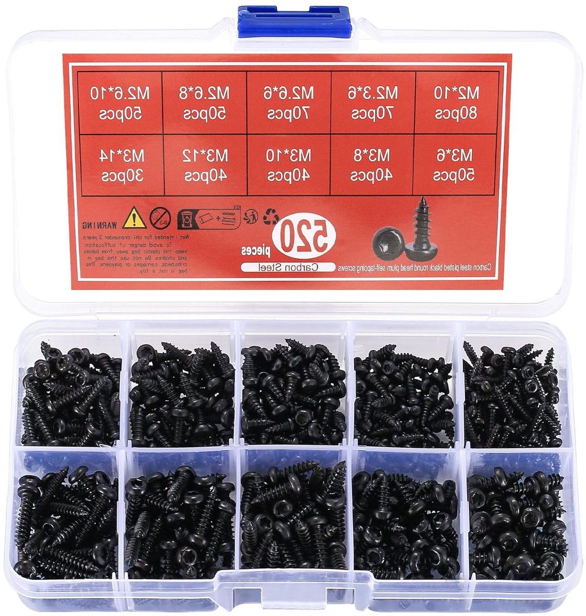 Zelftappende Torx Schroeven met Platte Kop voor Hout - M2/M2.3/M2.6/M3 - Duurzaam en Roestvrij