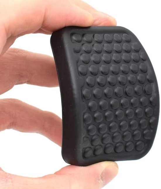 Pedaalrubbers Auto - Pedaalkappen Set - Verbeter Rijveiligheid - Antislip Structuur - 3 Stuks - Zwart — afbeelding 4