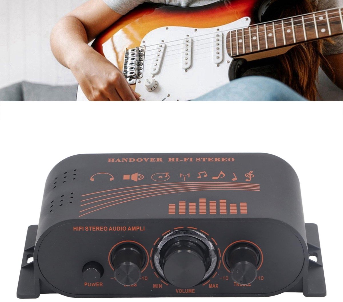 Dailygoods - Mini HiFi 2-Kanaals Eindversterker van 40W