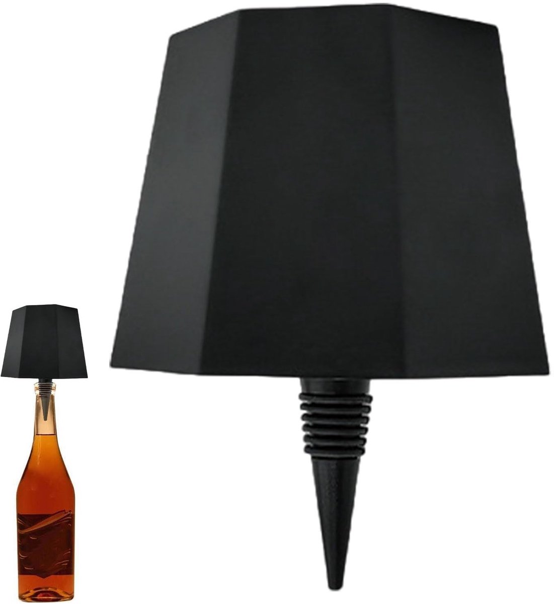 Dailygoods - Draadloze LED-Flessenlamp met Dimbare Kleuren