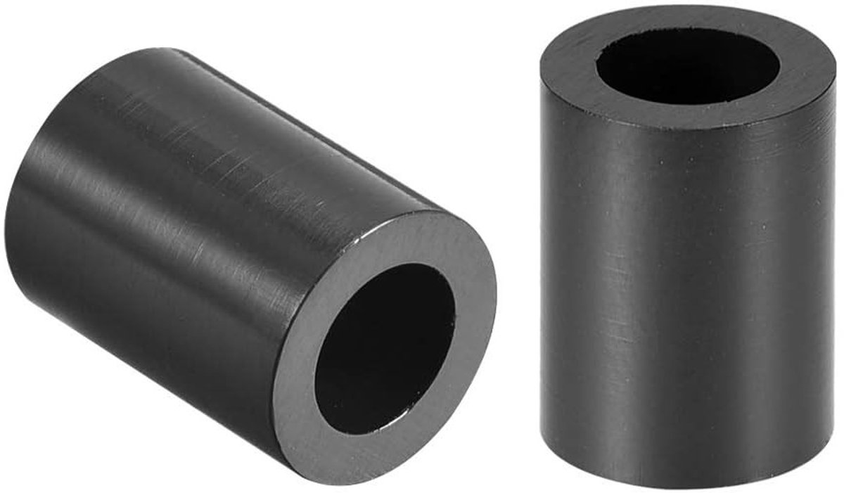 Dailygoods - 250 stuks ABS Ronde Afstandsring 5,4 mm voor Elektrische Projecten