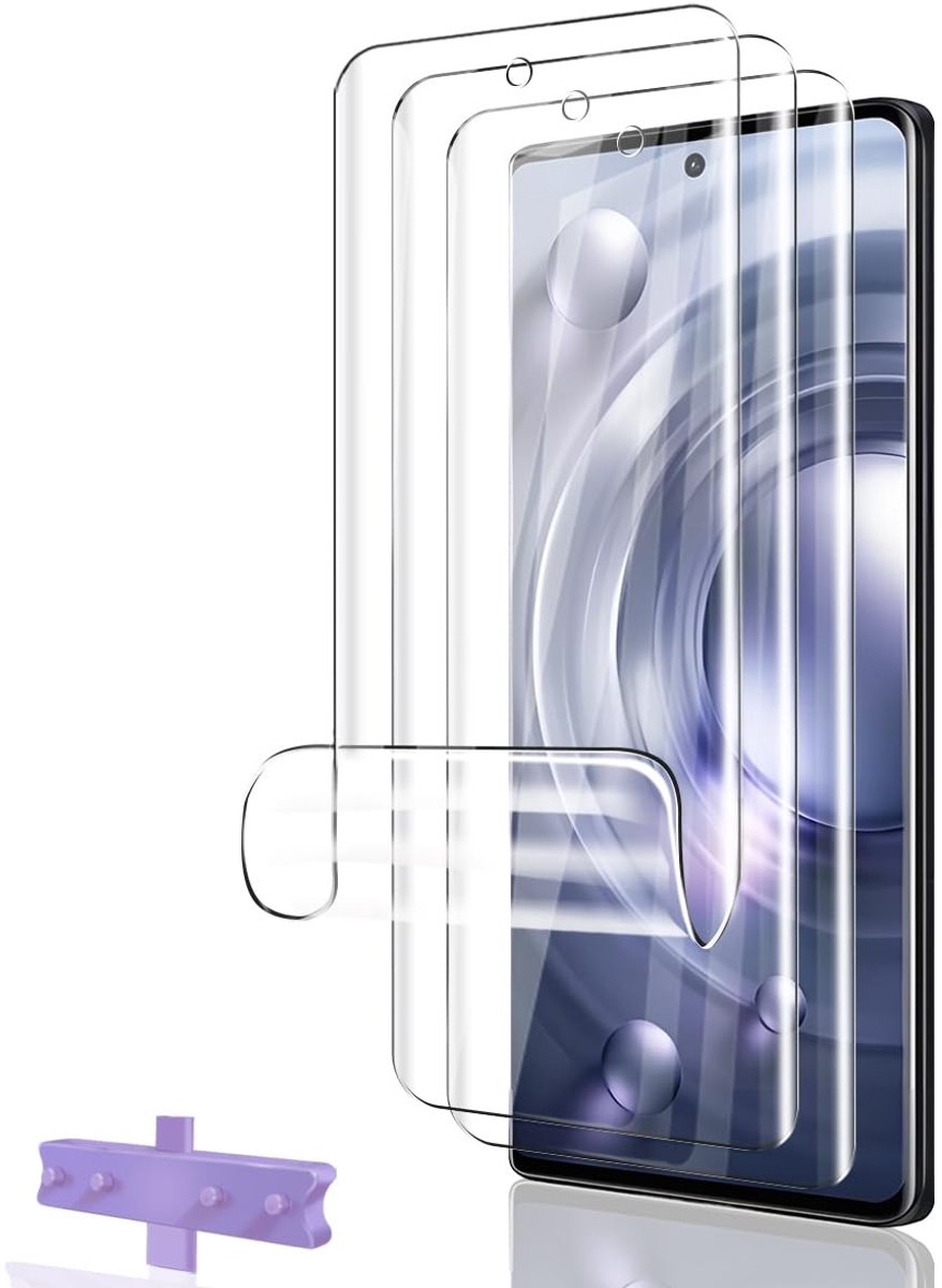 Dailygoods - TPU Displaybeschermfolie voor VIVO X80 Pro, 3 Stuks