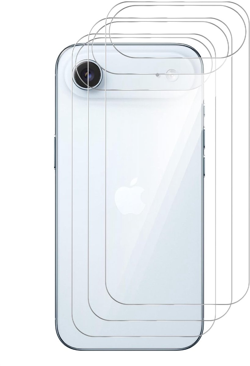 Dailygoods - Displaybeschermfolie voor iPhone Air 2025/17, 3 Stuks TPU