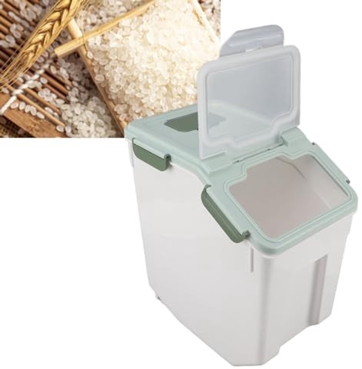 Dailygoods - Luchtdichte Meelopslagcontainer voor Keuken en Dierenvoeding