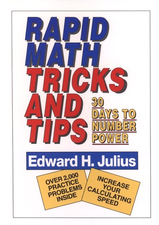 Rapid Maths Tricks And Tips - cover