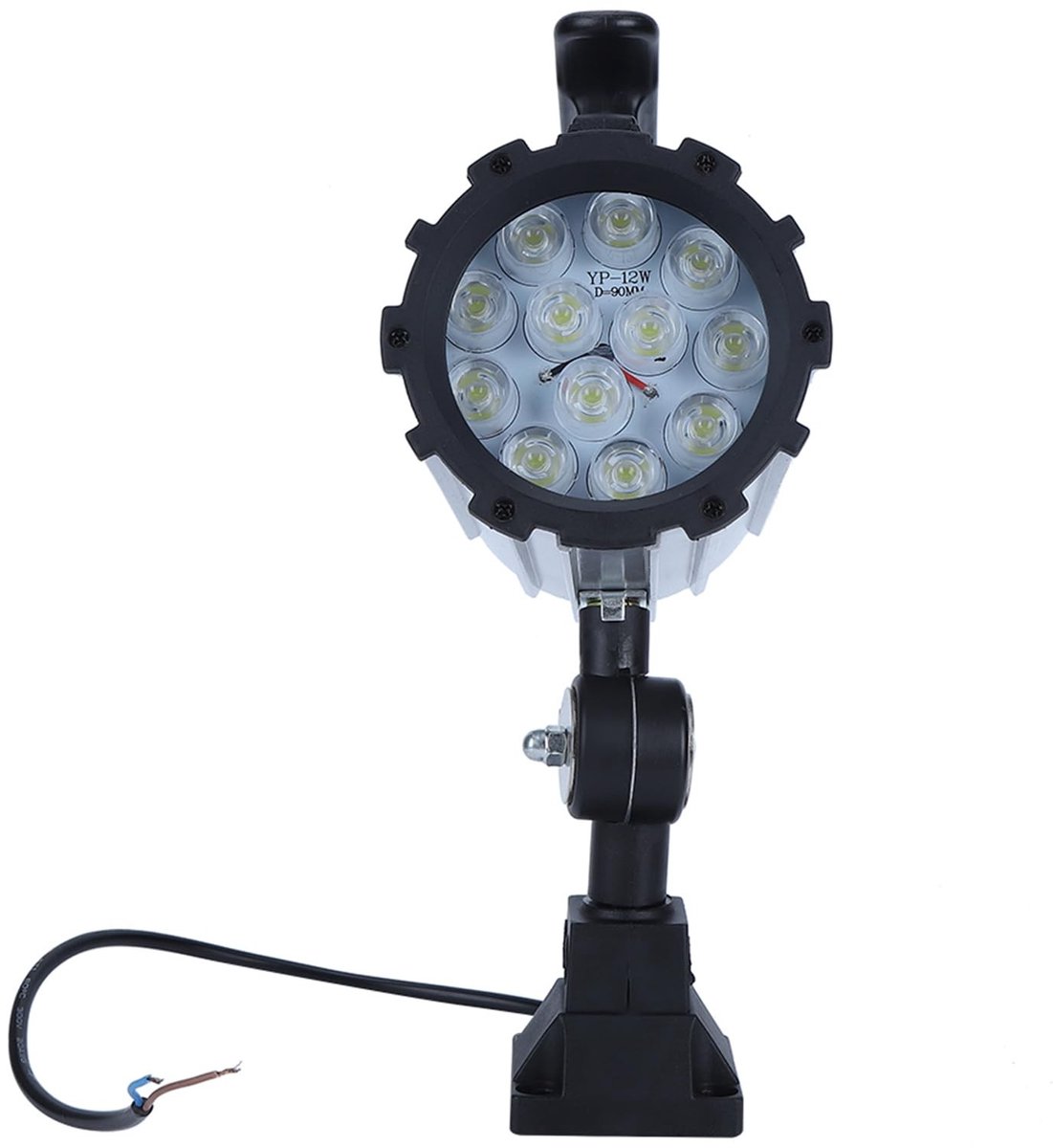Dailygoods - 12W LED Werklamp met Verstelbare Arm voor Machinegebruik