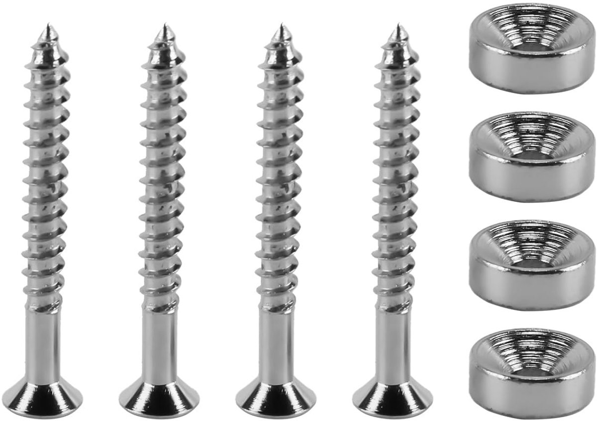 Dailygoods - Set van 4 Verbindingselementen voor Gitaarhals