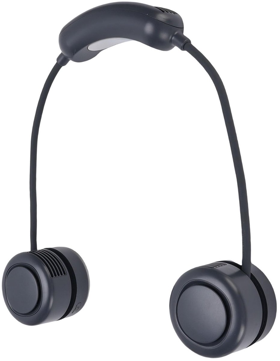 Dailygoods - Draagbare Nekventilator met 3 Snelheden en Oplaadbaar