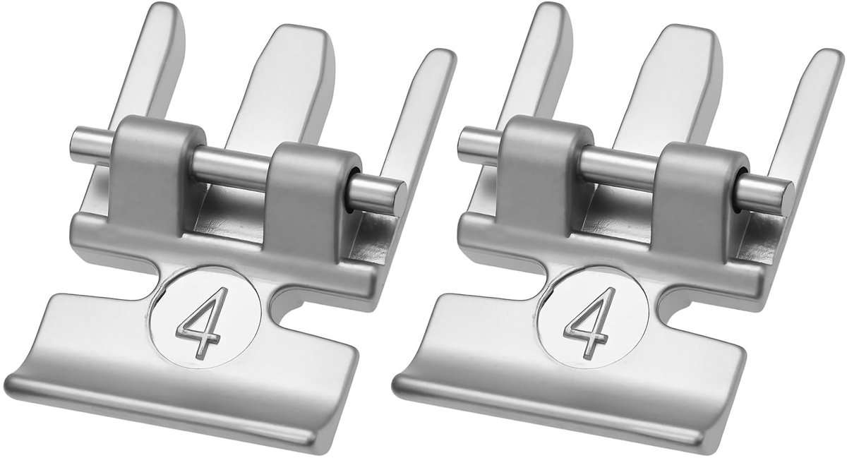 Dailygoods - Cosensi - Dailygoods - 2 Stuks Naaimachine Rits Voet voor Pfaff