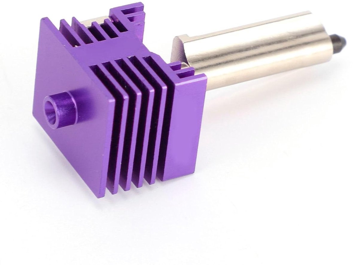 Hotend Vervanging Kit - 3D Printkop - Consistente Extrusie - MPVD Anti-Stick Coating - 2 Stuks - Zilver