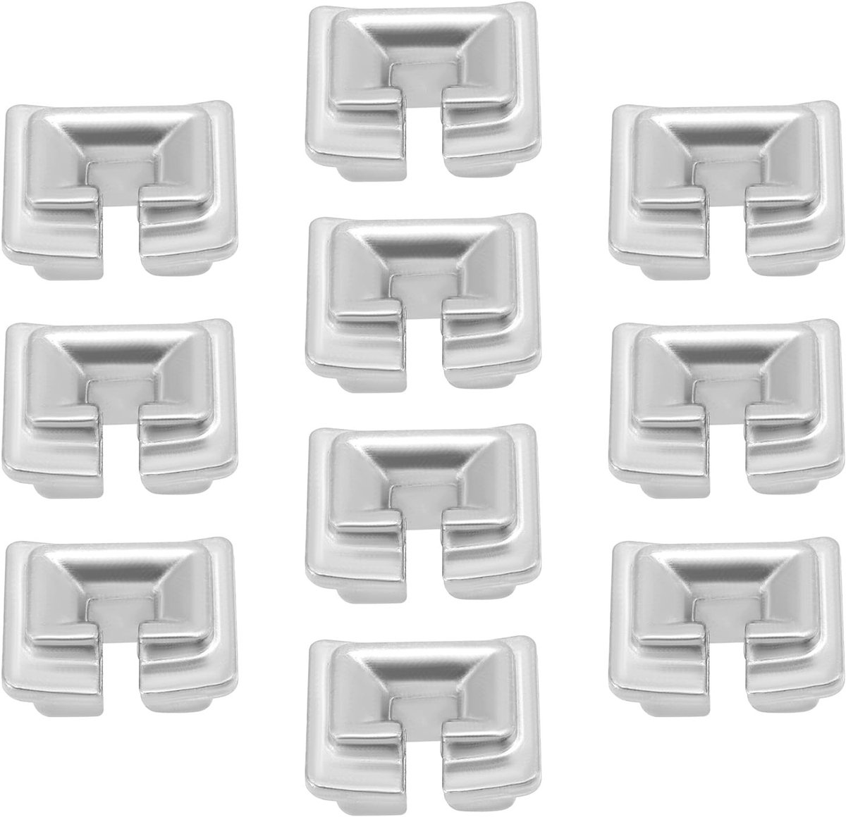 Dailygoods - Dailygoody - Grastrimmer Kop - 10 Stuks Vervangingen - Geschikt voor Red Max en Stihl - Aluminium Hoofd Oogjes - Trimmerkop Accessoires - Bosmaaier Co