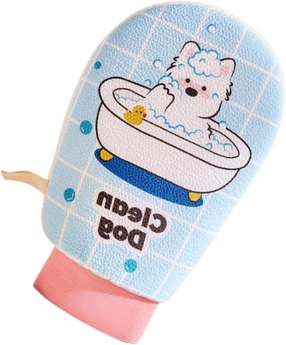 Scrub Handschoenen - Douche Wanten - Huid Reinigen - Verbeterde Ventilatie - 22 x 13 cm - Blauw