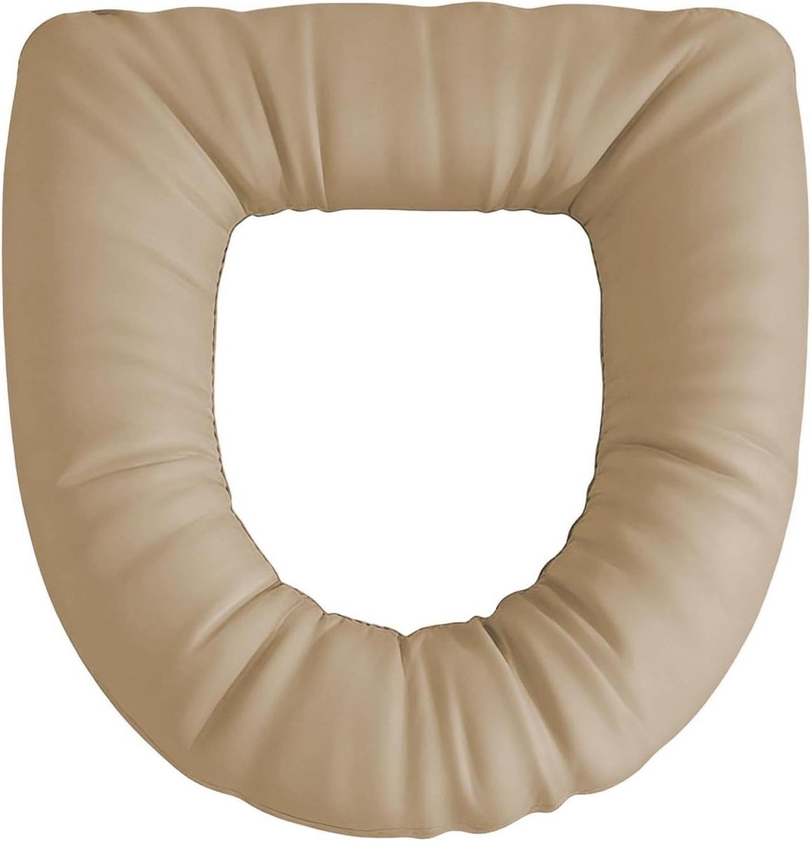 Toiletbril Pad - Toiletkussenhoes - Extra Comfort - Snel Herstellende Vorm - 40 x 38 cm - Zwart
